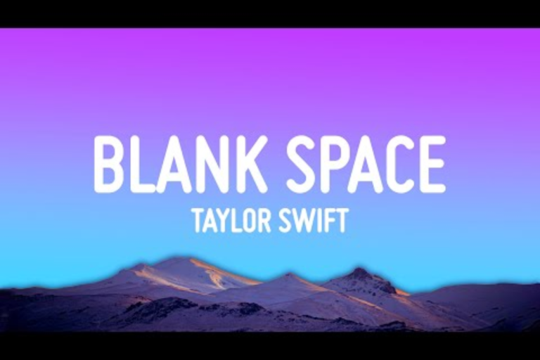 Blank Space lyrics